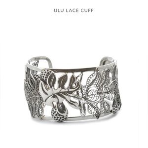 Made in Hawaii 🌴 Lace Cuff by Paradisus Honolulu. 925 Silver